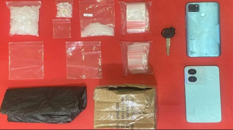 Polres Mojokerto Amankan Dua Tersangka Pengedar  Sabu Senilai 126 juta