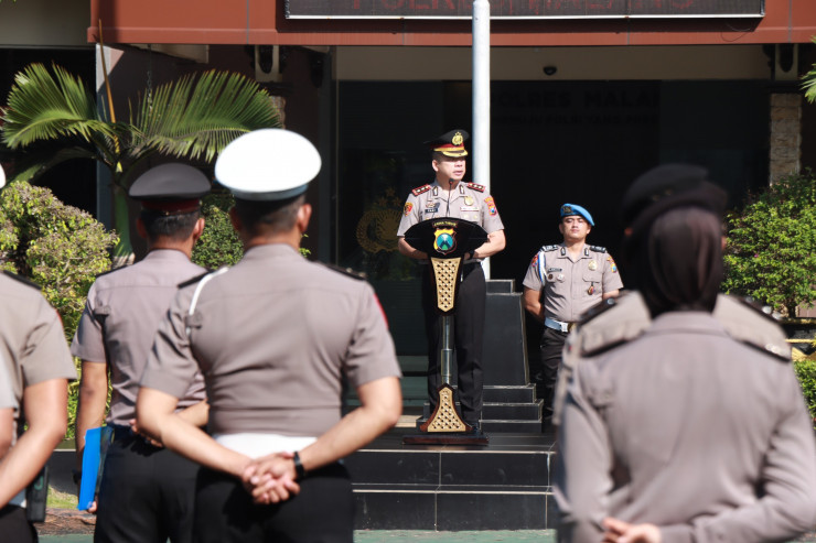 Polres Malang Ungkap Volume Kendaraan Masuk Malang Tembus 200 Ribu Lebih Saat Lebaran
